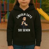 Lincoln Says 6-7 Kids Hoodie thumb 3