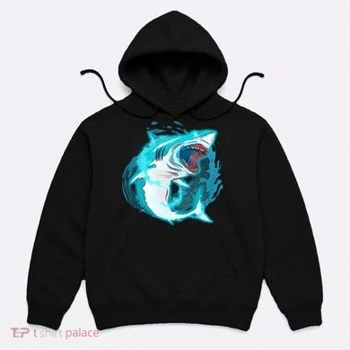 Leaping Shark Attack Hoodie