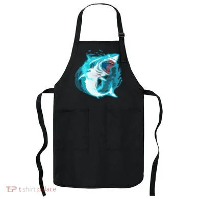 Leaping Shark Attack Apron