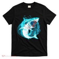 Leaping Shark Attack T-Shirt thumb 0