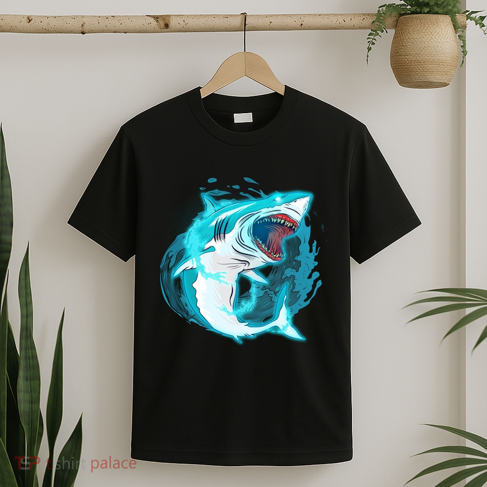 Leaping Shark Attack T-Shirt