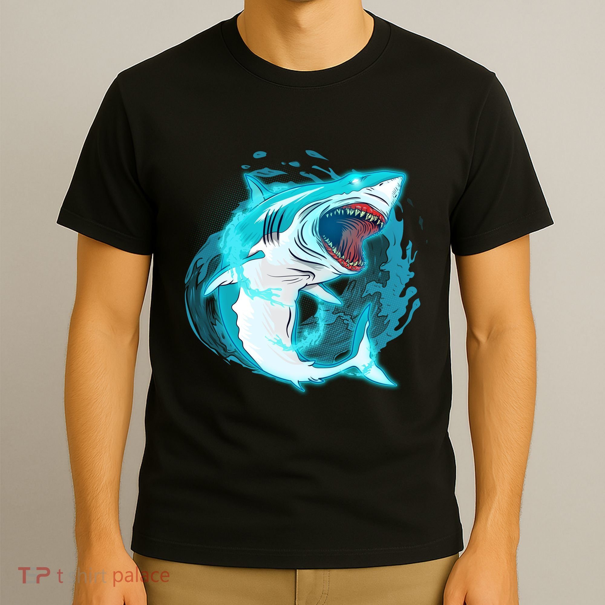 Leaping Shark Attack T-Shirt