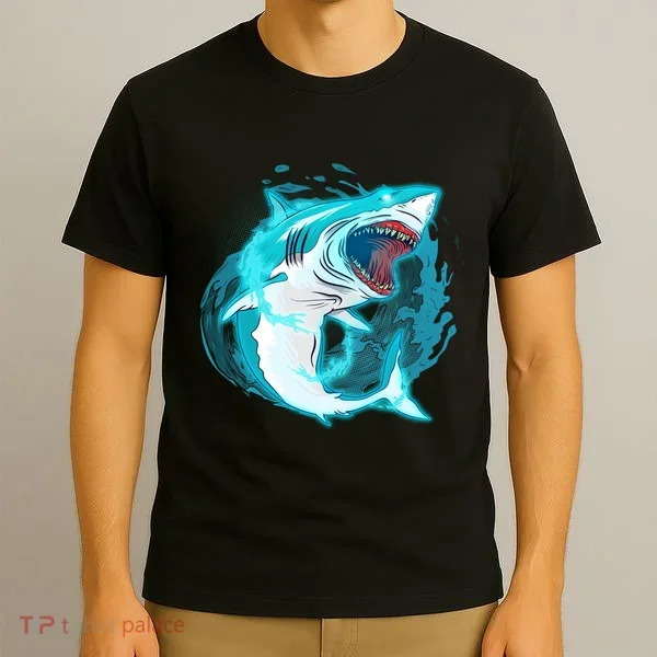 Leaping Shark Attack T-Shirt