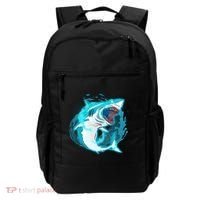 Leaping Shark Attack Backpack thumb 0