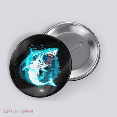 Leaping Shark Attack Button