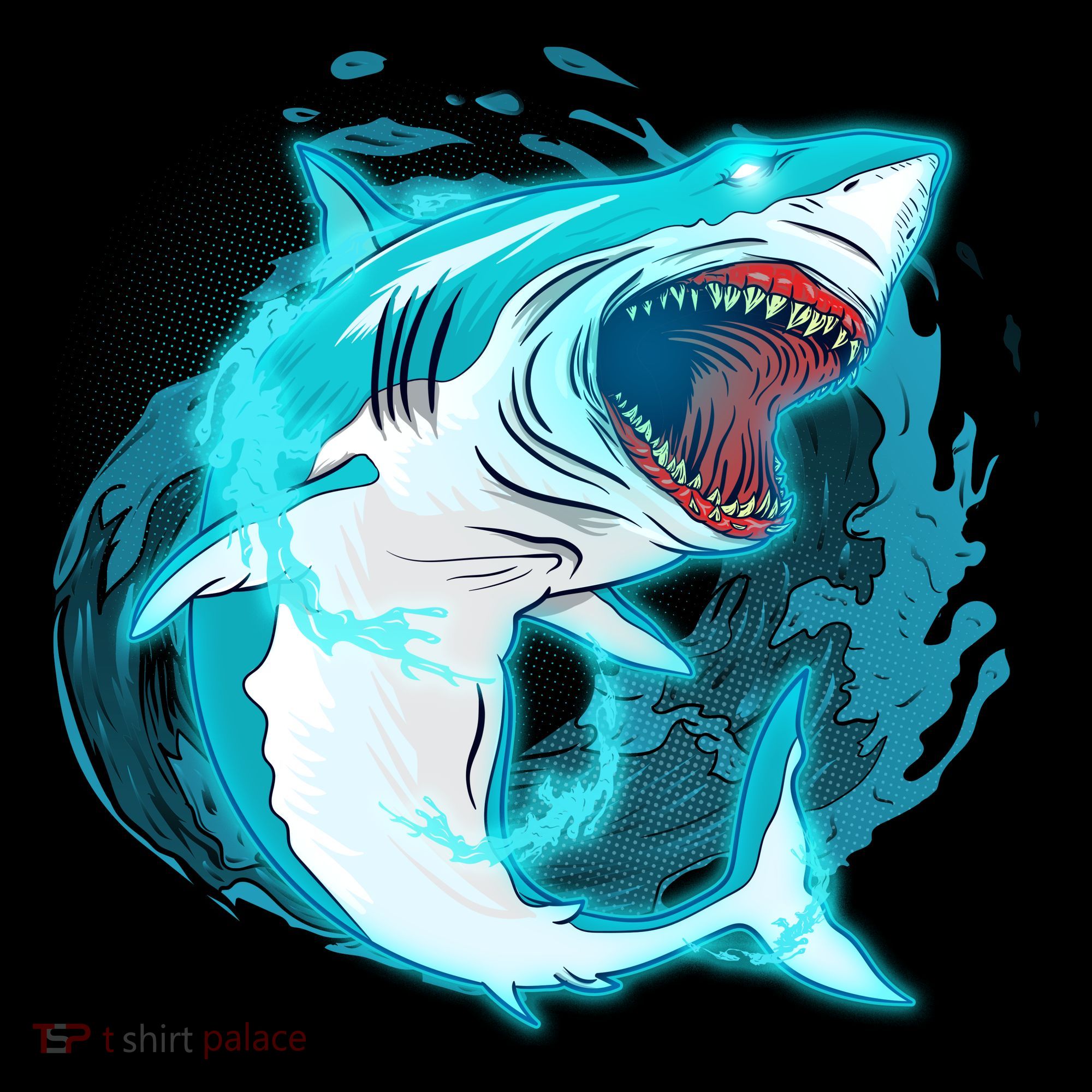 Leaping Shark Attack Coaster