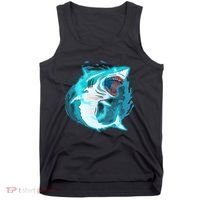 Leaping Shark Attack Tank Top thumb 0