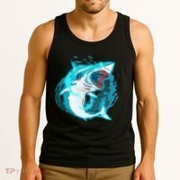 Leaping Shark Attack Tank Top thumb 3