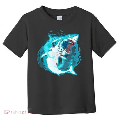 Leaping Shark Attack Toddler T-Shirt