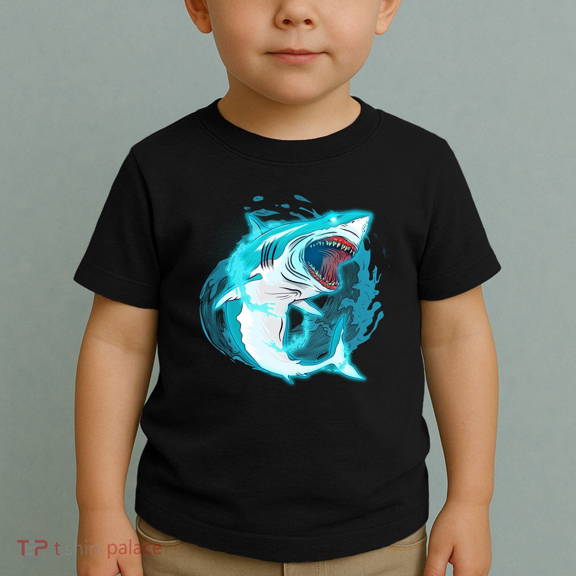Leaping Shark Attack Toddler T-Shirt