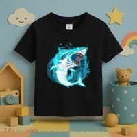 Leaping Shark Attack Toddler T-Shirt thumb 3