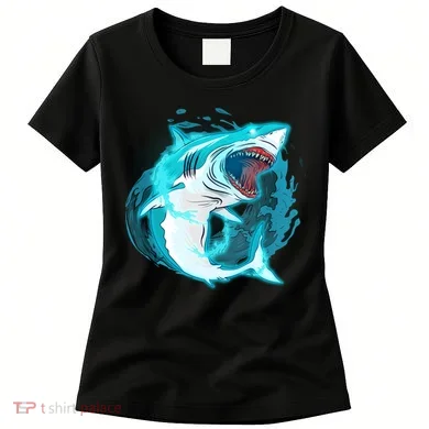 Leaping Shark Attack Women's T-Shirt