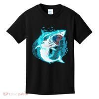 Leaping Shark Attack Kids T-Shirt thumb 0