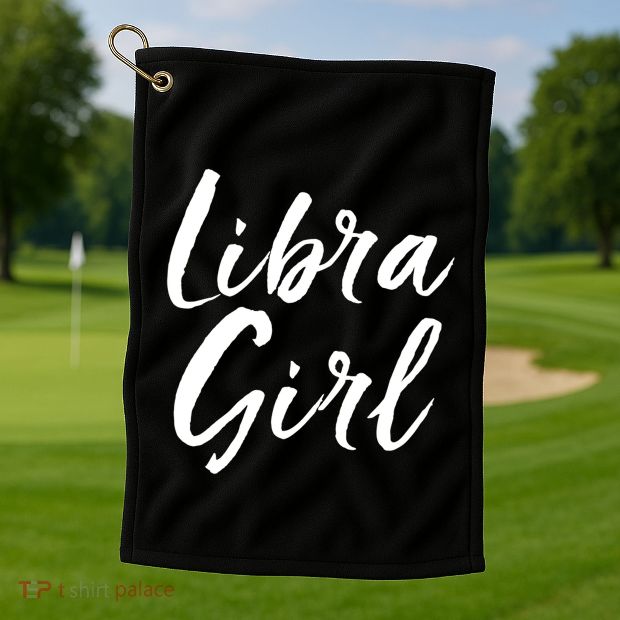 Libra September And October Birthday Gift Gift Golf Towel