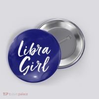 Libra September And October Birthday Gift Gift Button thumb 0