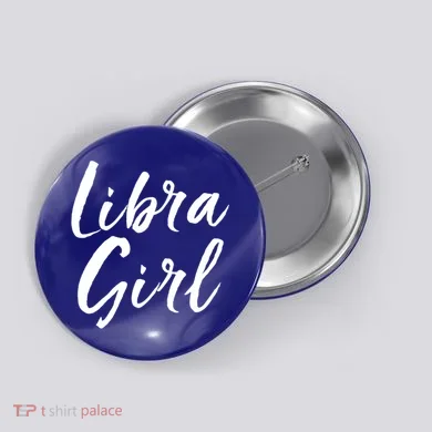 Libra September And October Birthday Gift Gift Button