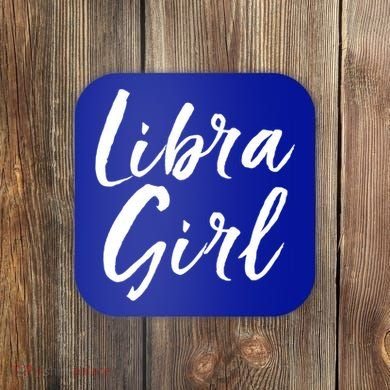 Libra September And October Birthday Gift Gift Coaster