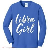 Libra September And October Birthday Gift Gift Kids Long Sleeve Shirt thumb 0