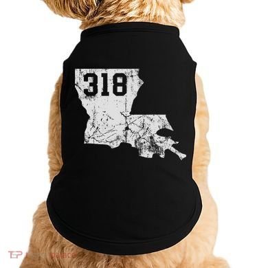 Louisiana State Area Code 318 New Orleans Mardi Gras Doggie Tank