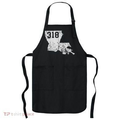 Louisiana State Area Code 318 New Orleans Mardi Gras Apron