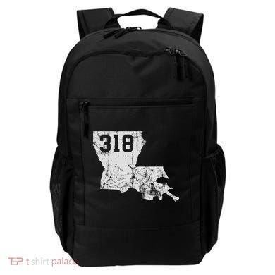 Louisiana State Area Code 318 New Orleans Mardi Gras Backpack