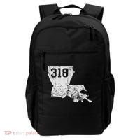 Louisiana State Area Code 318 New Orleans Mardi Gras Backpack thumb 0