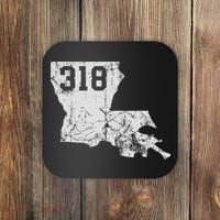 Louisiana State Area Code 318 New Orleans Mardi Gras Coaster thumb 0