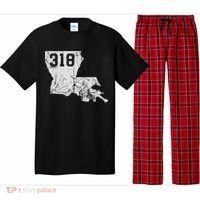 Louisiana State Area Code 318 New Orleans Mardi Gras Pajama Set thumb 0