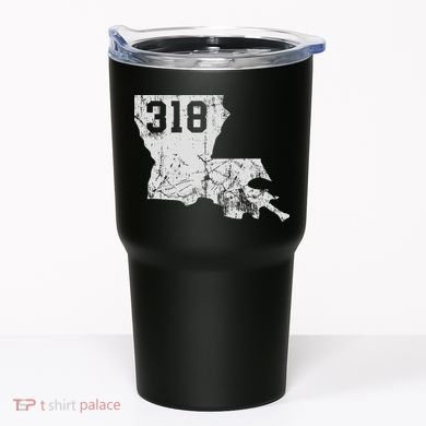 Louisiana State Area Code 318 New Orleans Mardi Gras Tumbler