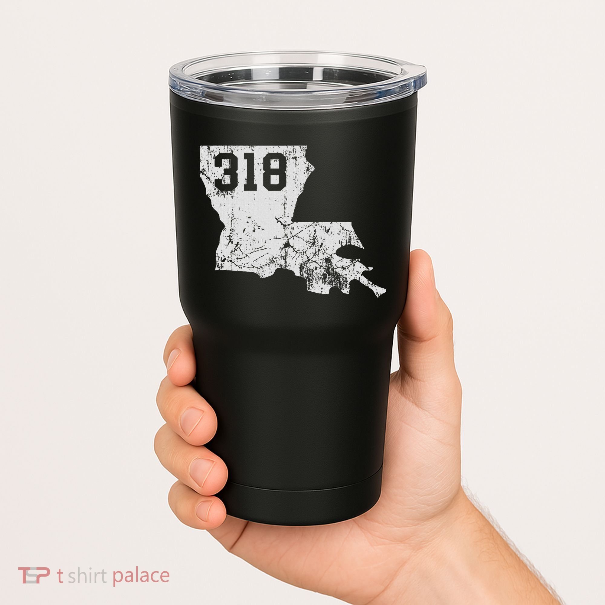 Louisiana State Area Code 318 New Orleans Mardi Gras Tumbler