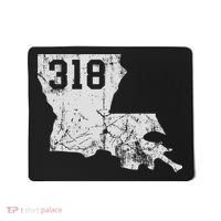 Louisiana State Area Code 318 New Orleans Mardi Gras Mousepad thumb 0