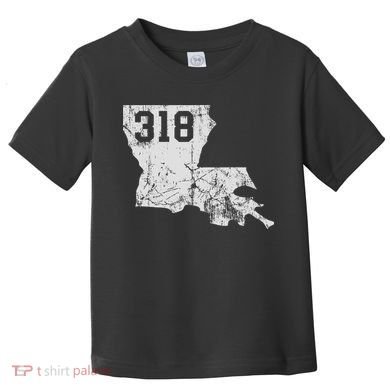 Louisiana State Area Code 318 New Orleans Mardi Gras Toddler T-Shirt