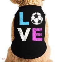 Love Soccer American Team Fan Gift Doggie Tank thumb 0