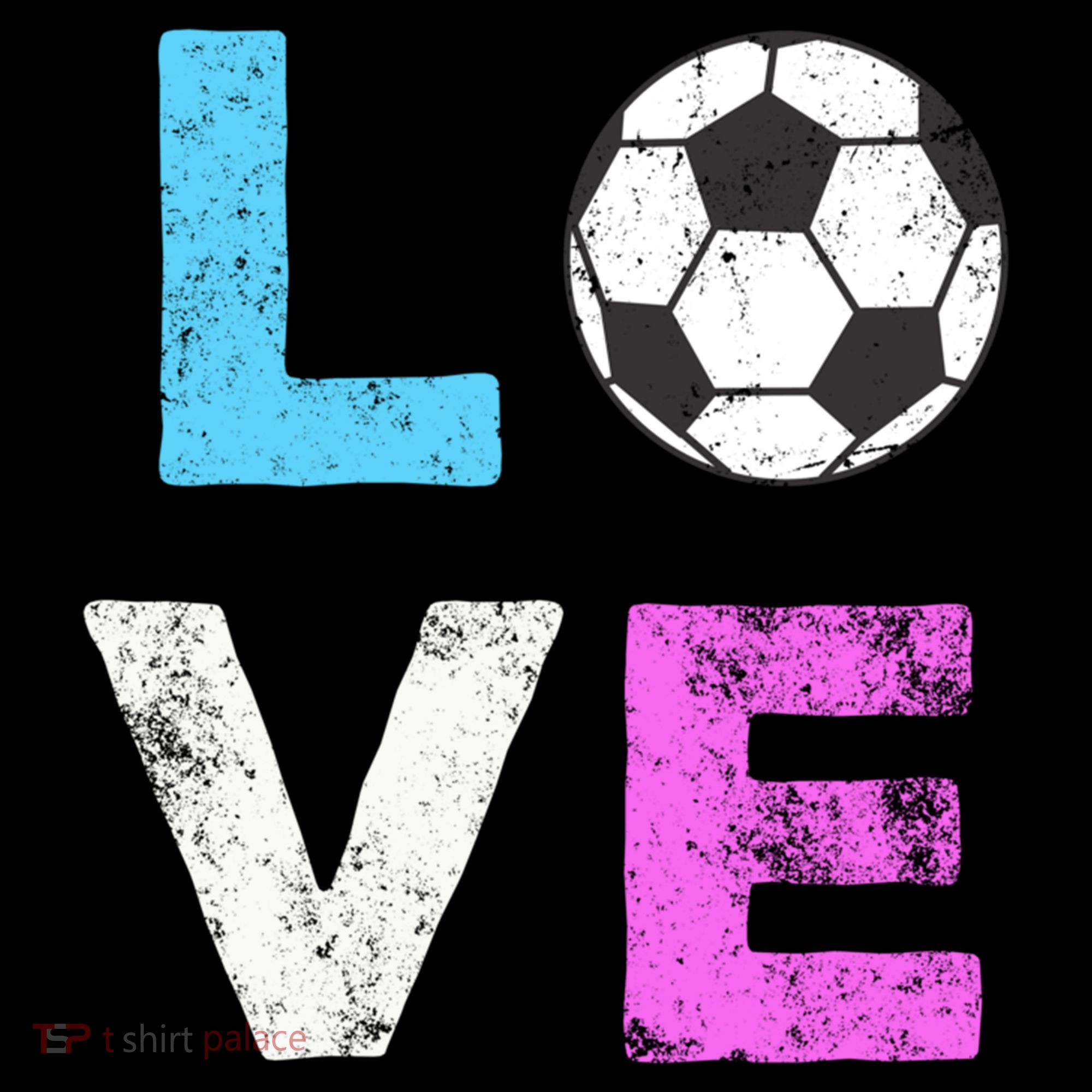 Love Soccer American Team Fan Gift Women's Hoodie