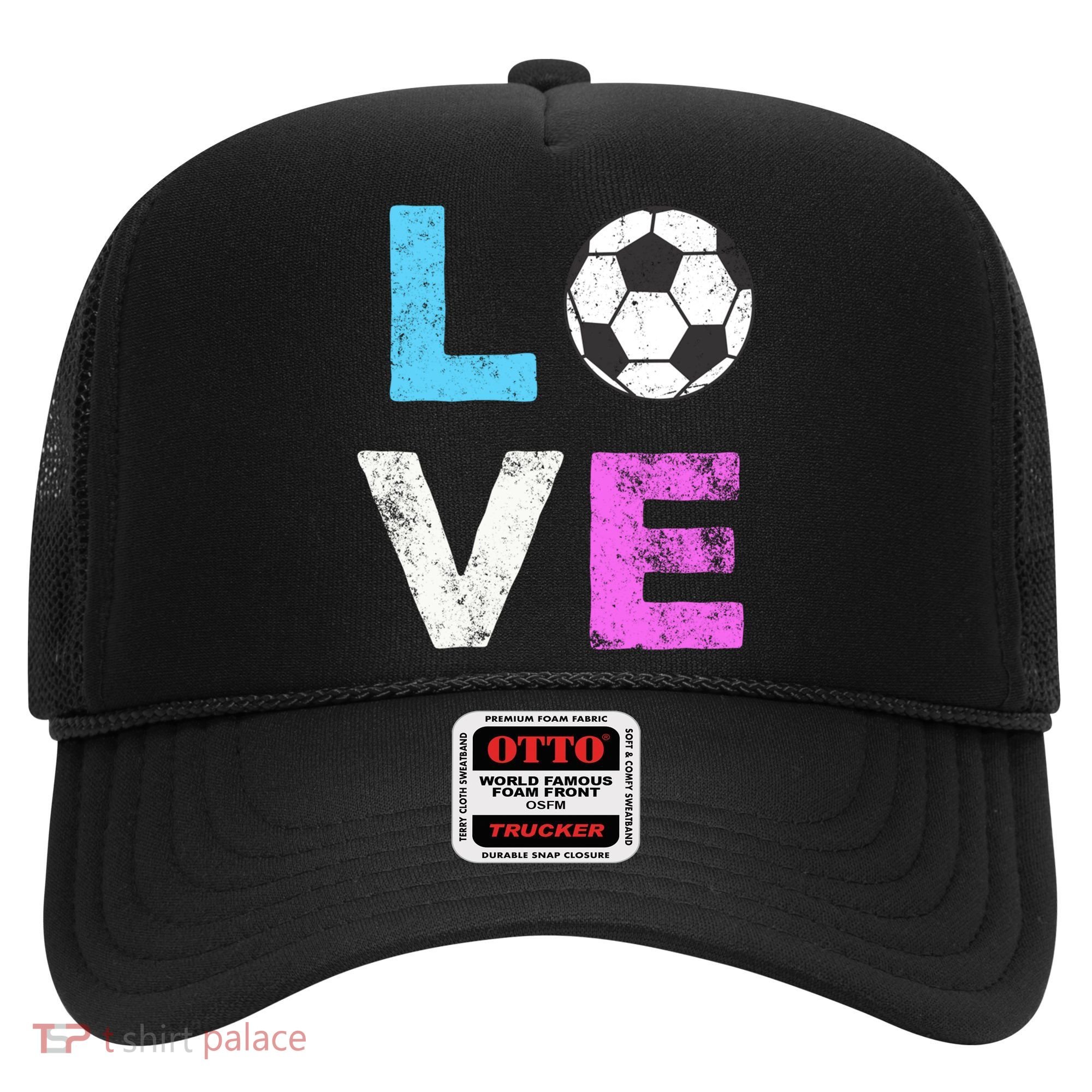 Love Soccer American Team Fan Gift Hat
