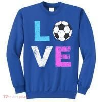 Love Soccer American Team Fan Gift Sweatshirt thumb 0