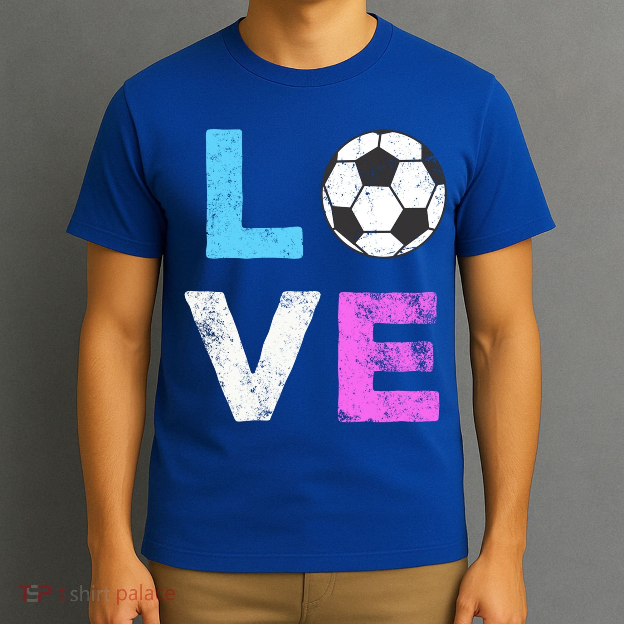 Love Soccer American Team Fan Gift T-Shirt