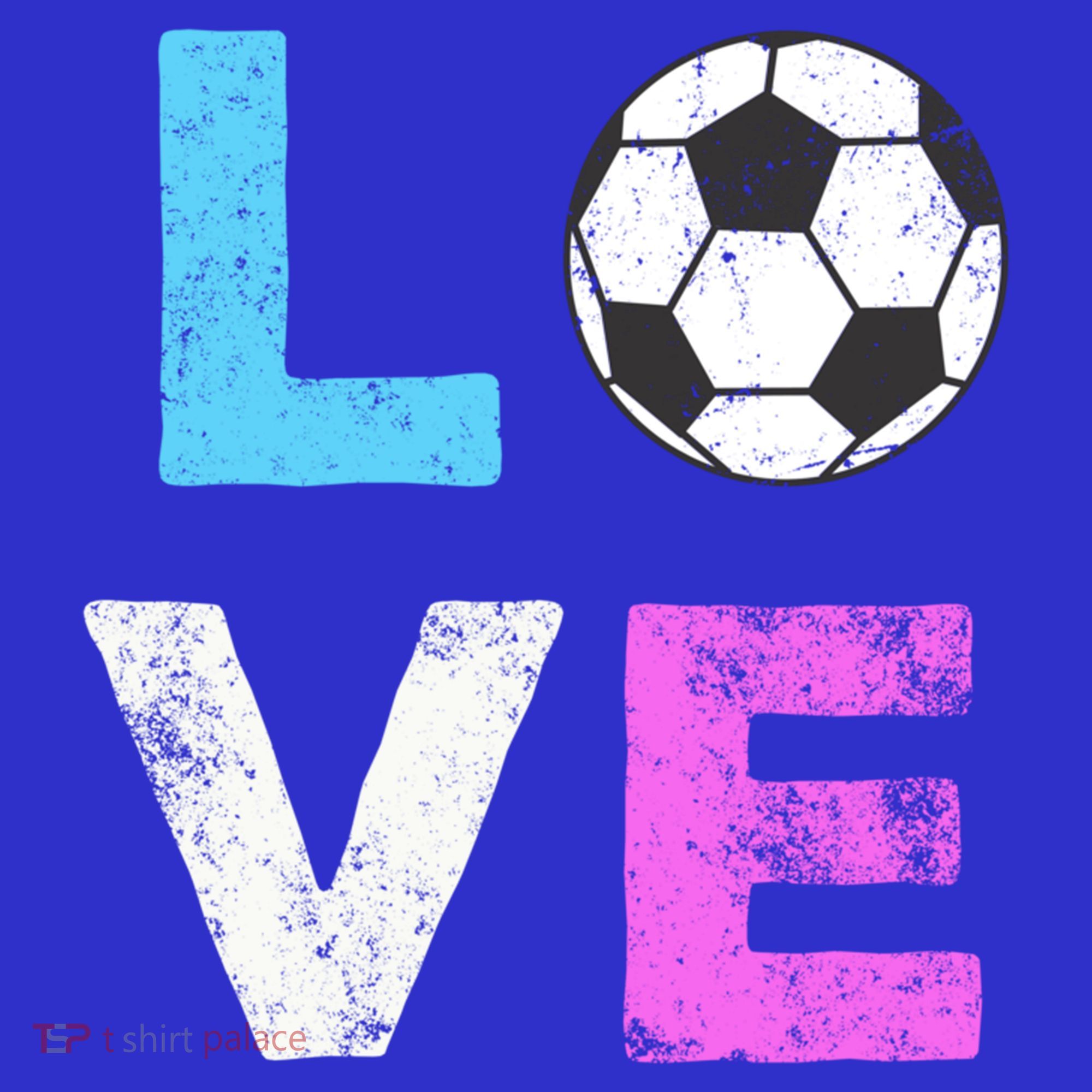 Love Soccer American Team Fan Gift Mousepad