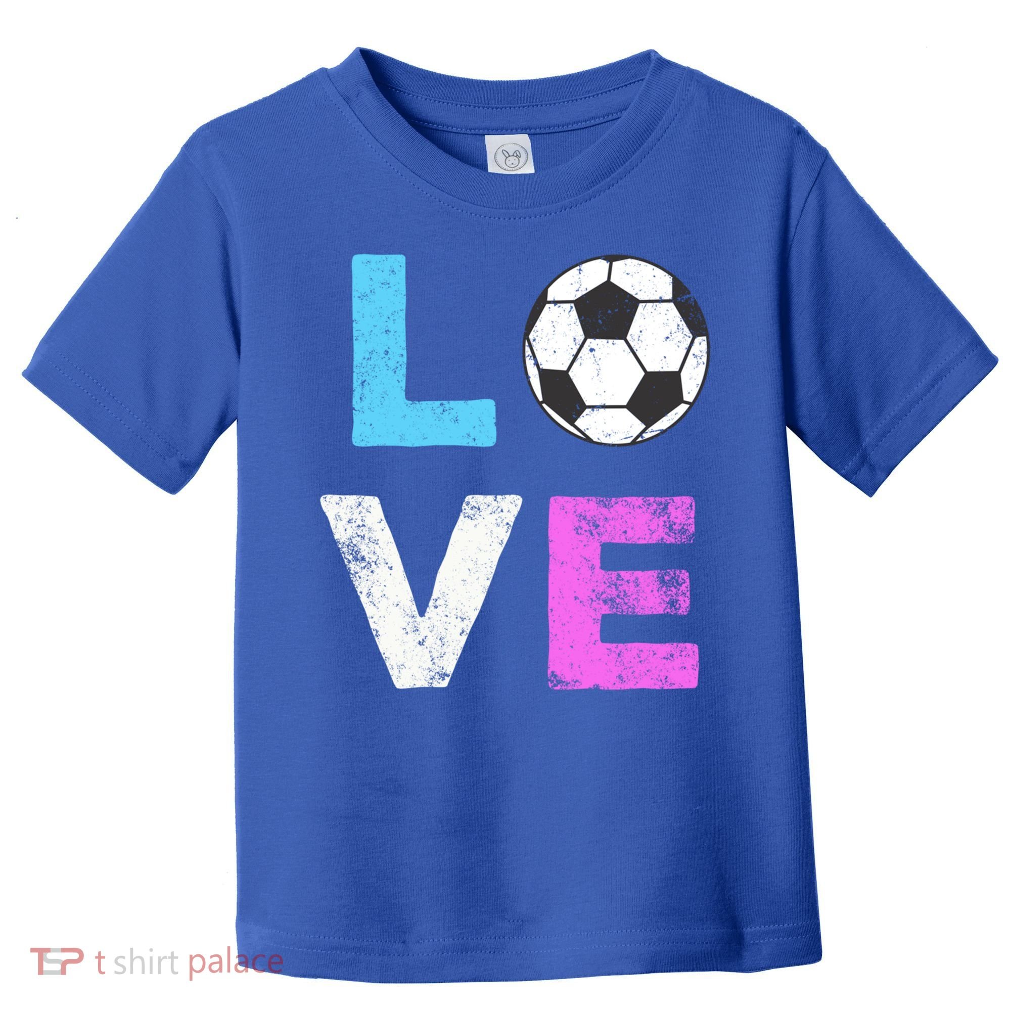 Love Soccer American Team Fan Gift Toddler T-Shirt