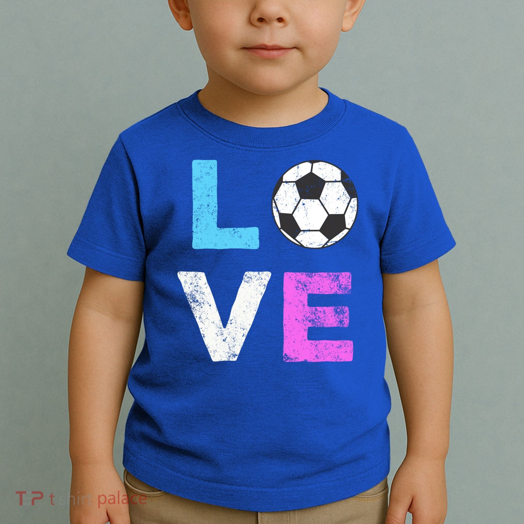 Love Soccer American Team Fan Gift Toddler T-Shirt