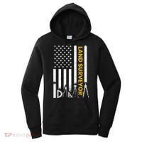 Land surveyor American Flag funny land surveyor Women's Hoodie thumb 0