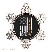 Land surveyor American Flag funny land surveyor Ornament thumb 0