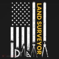Land surveyor American Flag funny land surveyor Women's Tank Top thumb 5