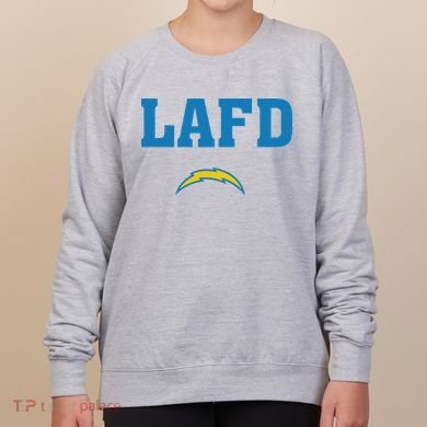 Lafd Style Blue Women's Sweatshirt