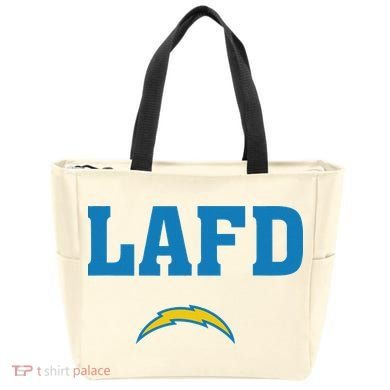 Lafd Style Blue Tote Bag