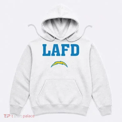 Lafd Style Blue Hoodie