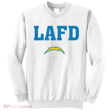 Lafd Style Blue Sweatshirt