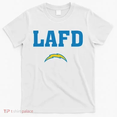 Lafd Style Blue T-Shirt