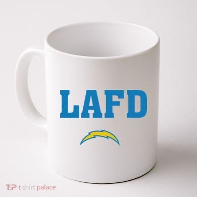 Lafd Style Blue Coffee Mug