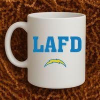 Lafd Style Blue Coffee Mug thumb 2